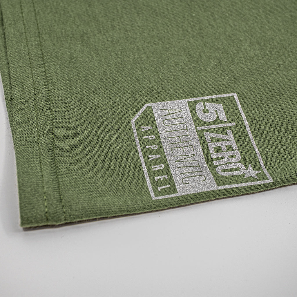 One Nation Under God: Military Green | Silver