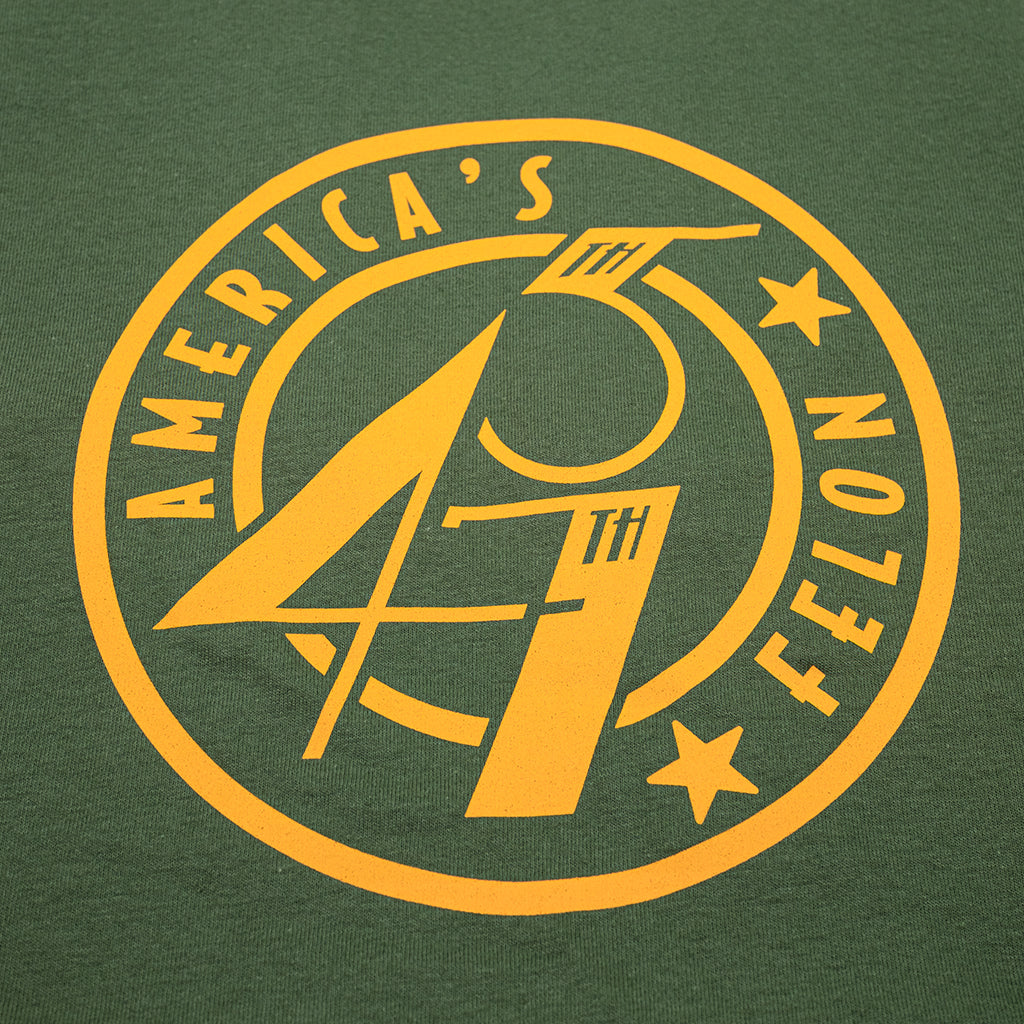 45/47 America's Felon: Military Green | Orange Shirt