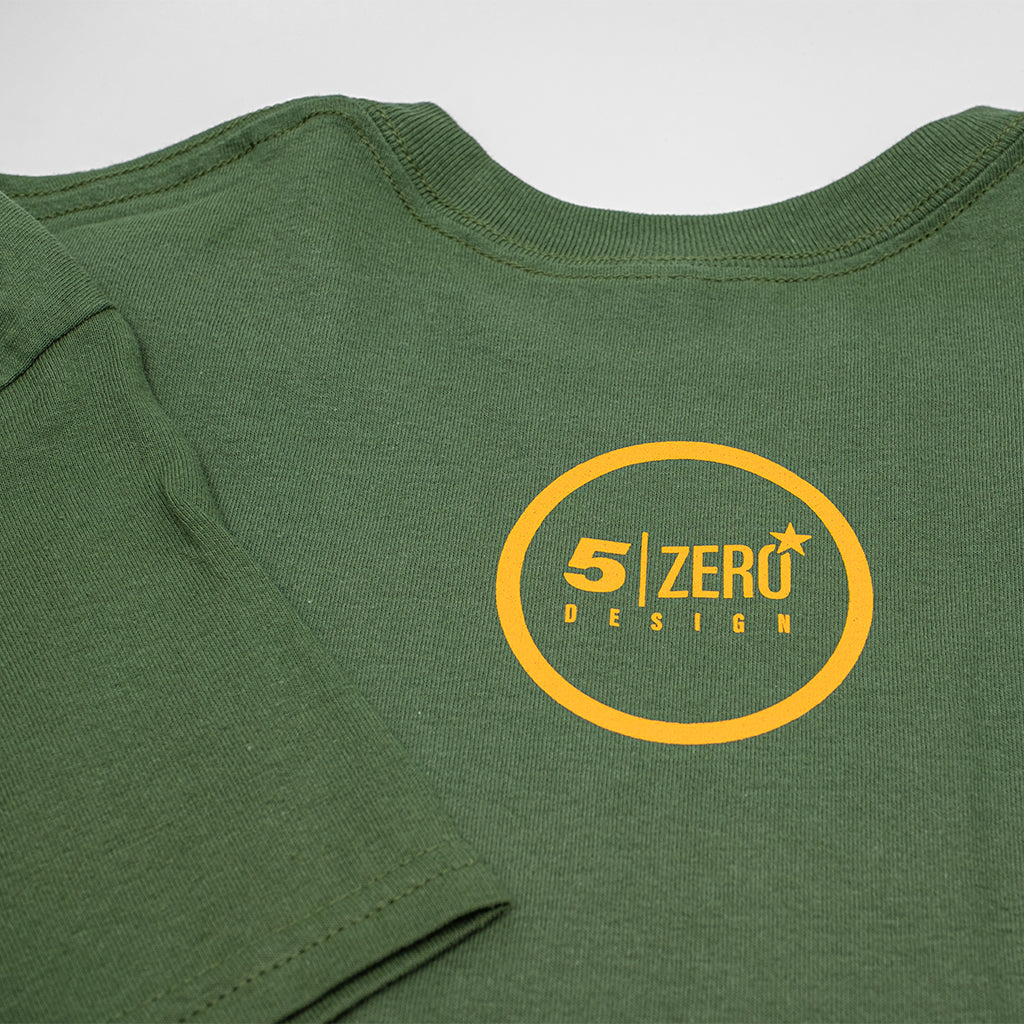 45/47 America's Felon: Military Green | Orange Shirt
