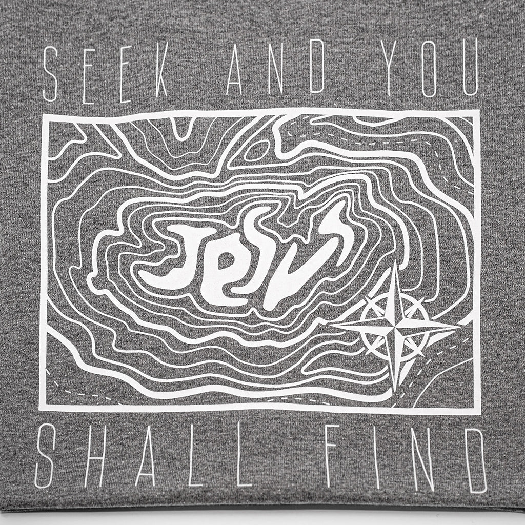 Seek And You Shall Find: Gray | White Shirt