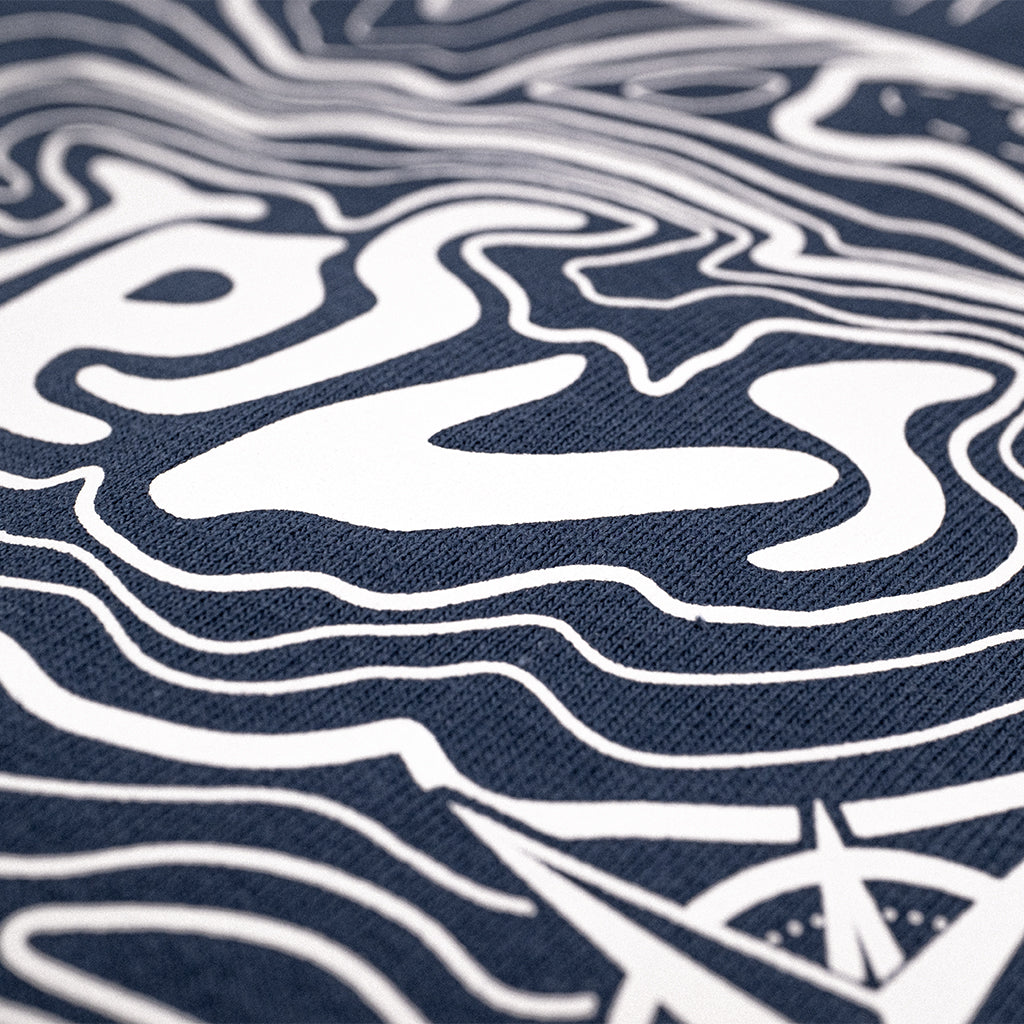 Seek And You Shall Find: Blue Navy | White Shirt