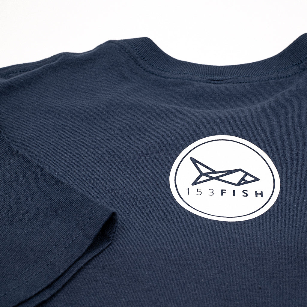 Seek And You Shall Find: Blue Navy | White Shirt