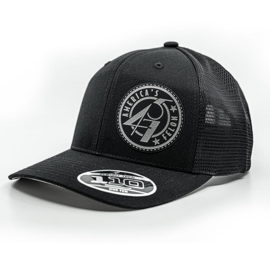 45/47 America's Felon Hat (Black)