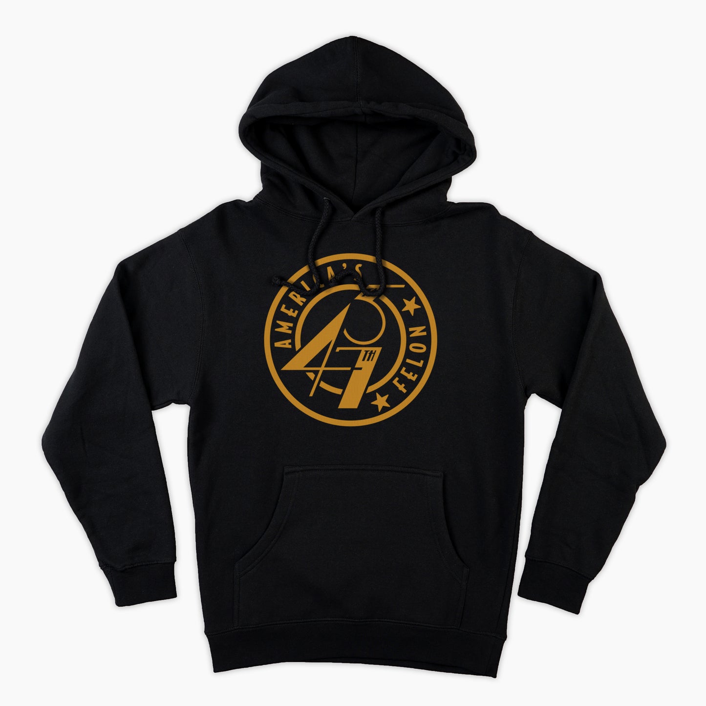 45/47 America's Felon Hoodie (Black)