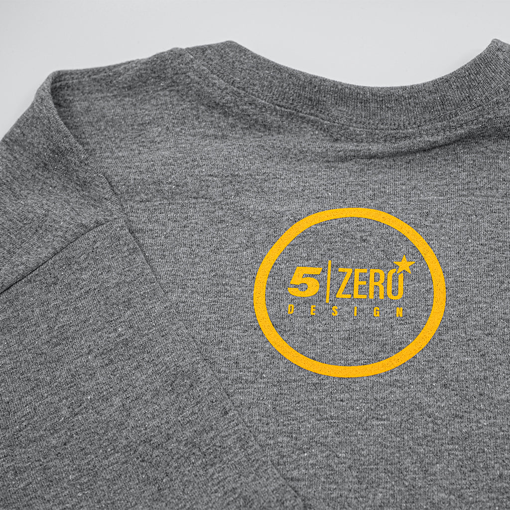 45/47 America's Felon: Gray | Orange Shirt