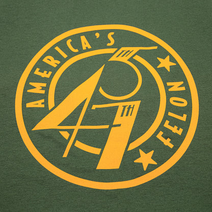 45/47 America's Felon: Military Green | Orange Shirt