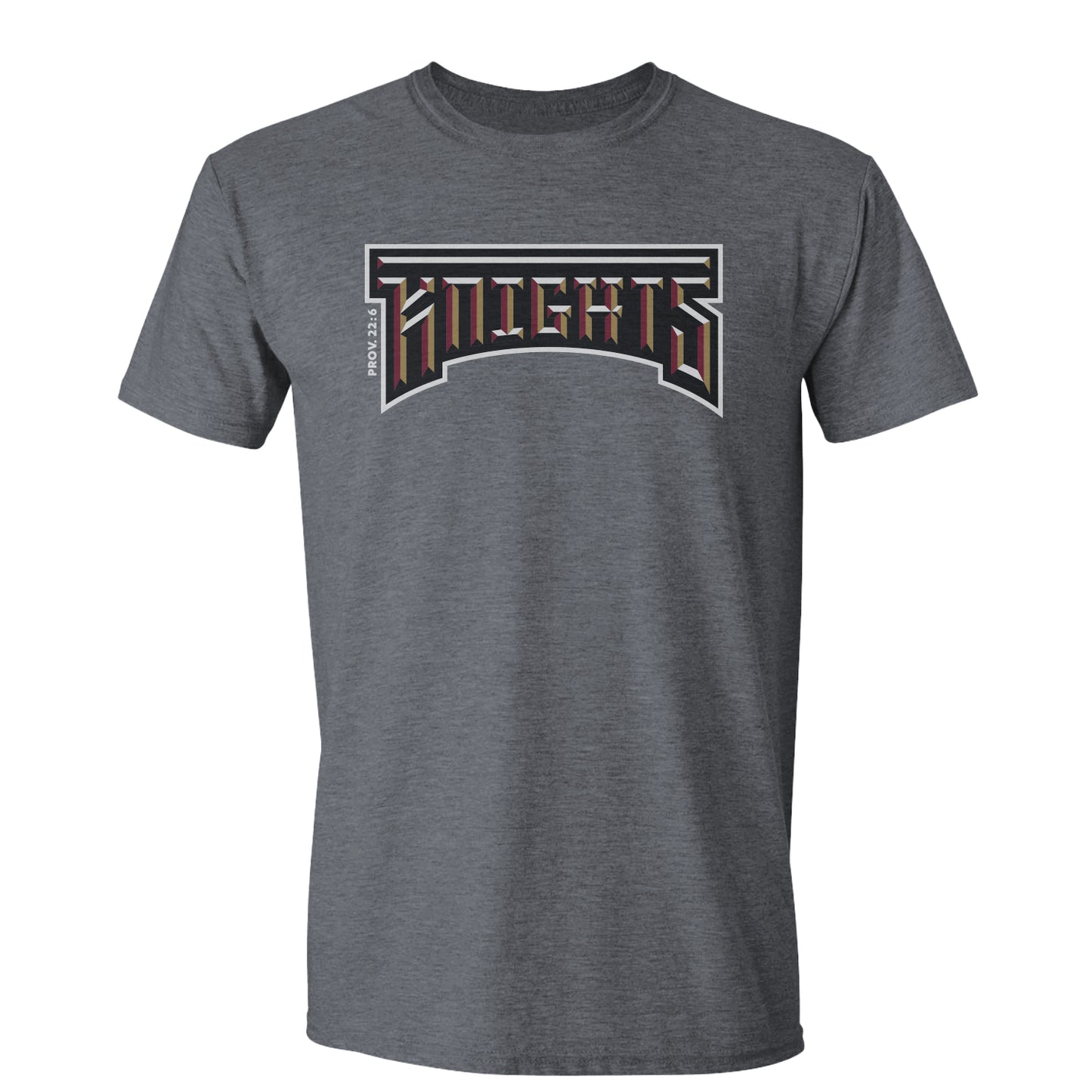 Knights Logotype: Dark Gray Shirt