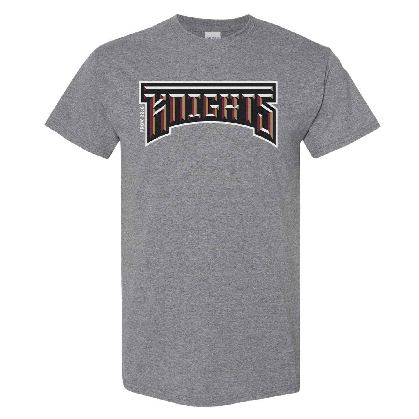 Knights Logotype: Gray Shirt