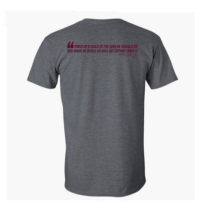 Knights Full Logo: Dark Gray Shirt