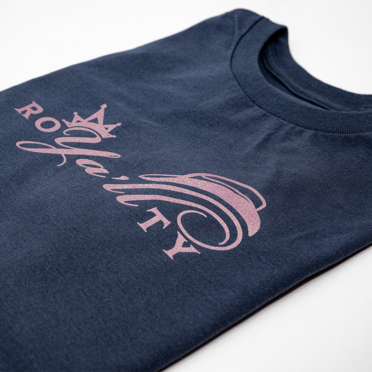 roYA'LLty: Navy Blue | Pink Shirt