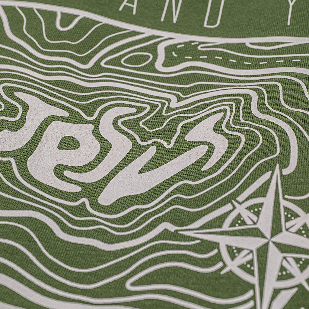 Seek And You Shall Find: Military Green | White Shirt