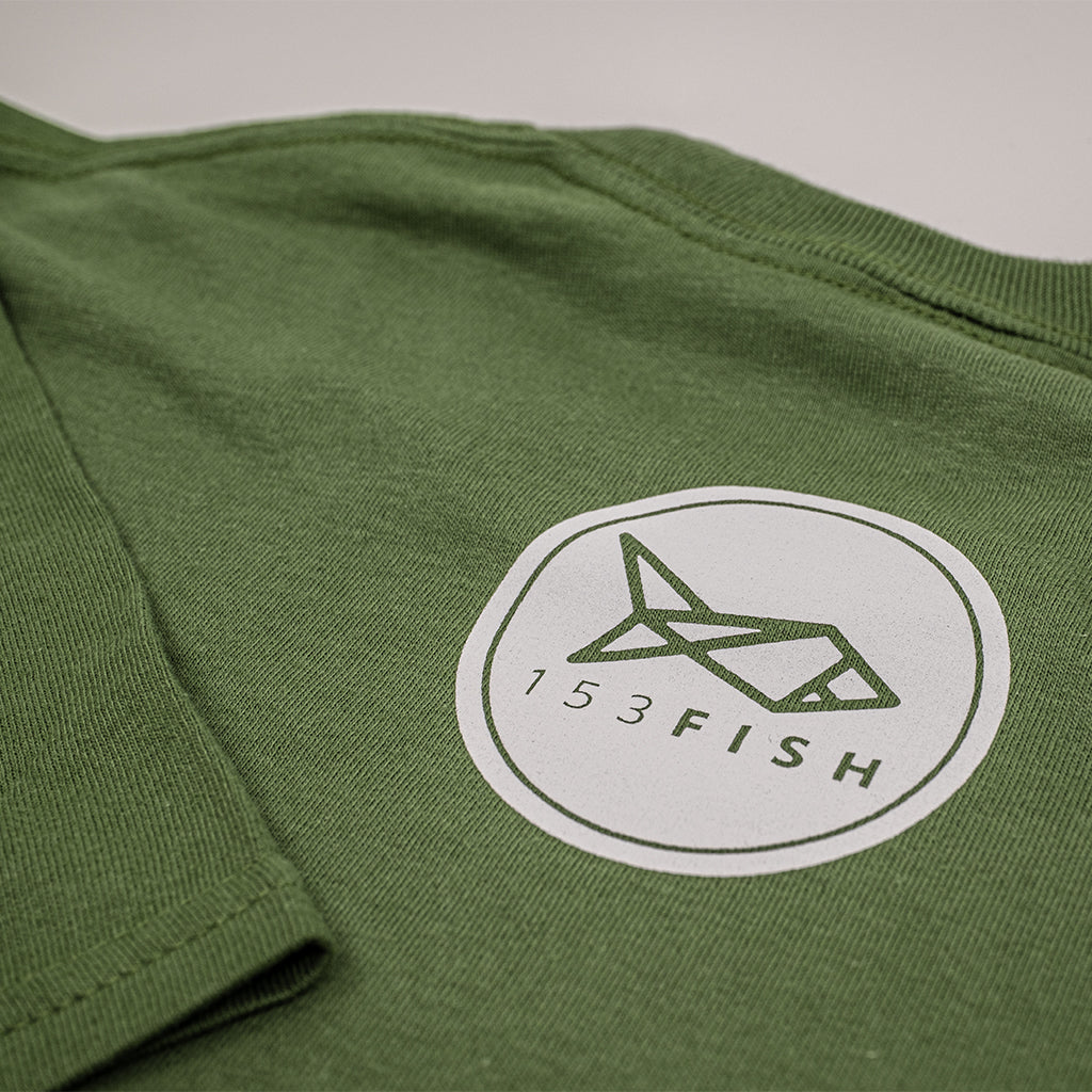 Seek And You Shall Find: Military Green | White Shirt