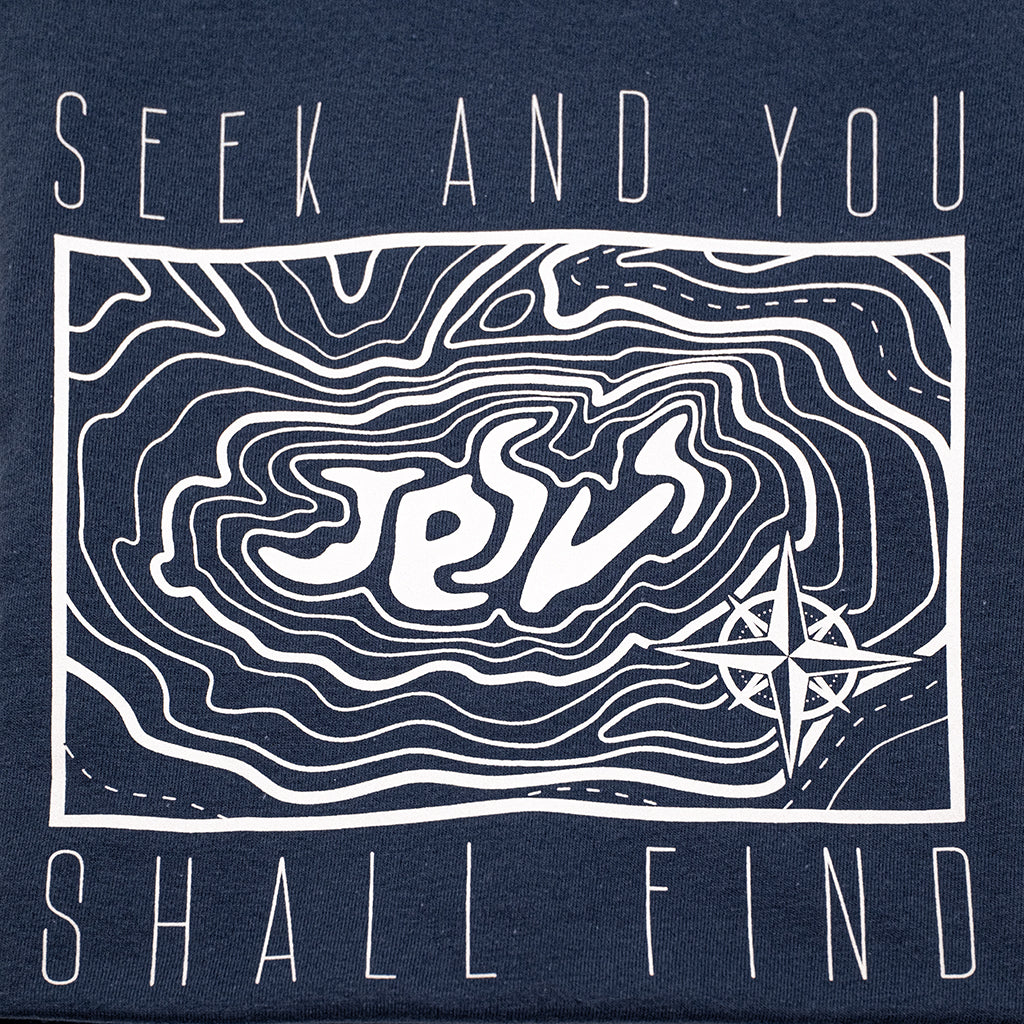 Seek And You Shall Find (Navy Blue)