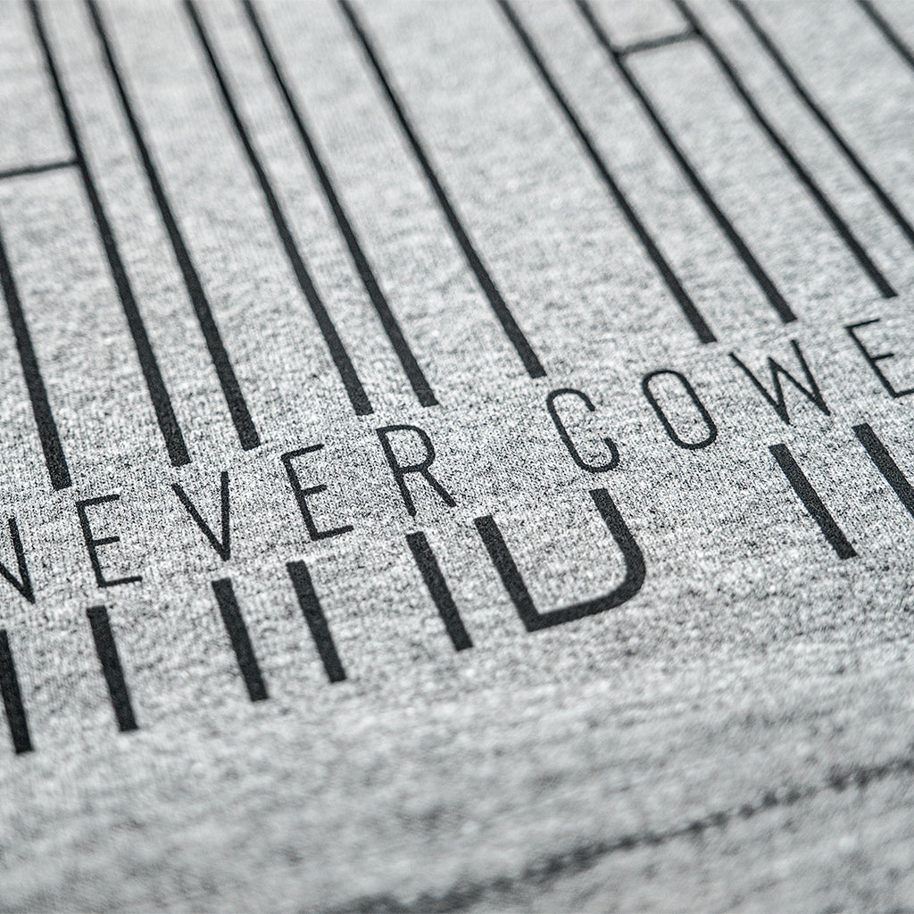 Stand Tall, Never Cower: Gray | Black