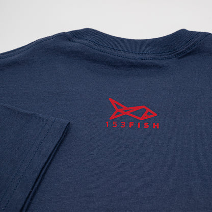 Thank You Lord!: Navy Blue | Red Shirt